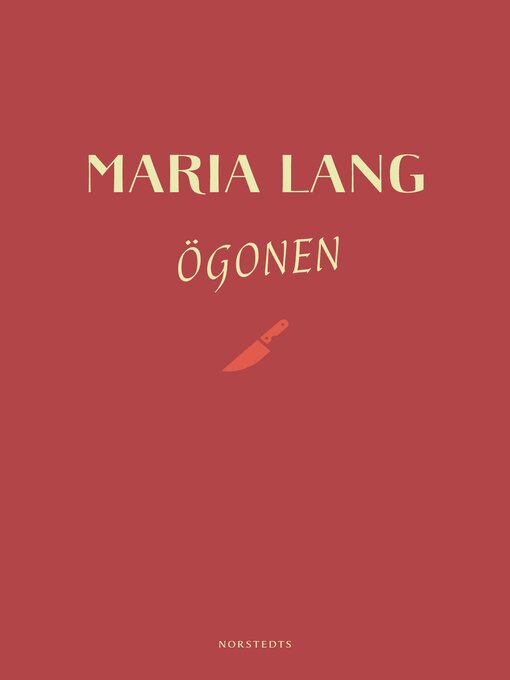 Titeldetaljer för Ögonen av Maria Lang - Tillgänglig